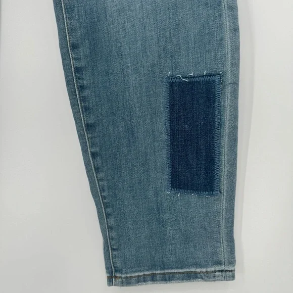 Judy Blue Women’s 16W Boyfriend Fit Jeans Patchwork‎ High Rise JB88499 NWT - Picture 13 of 13
